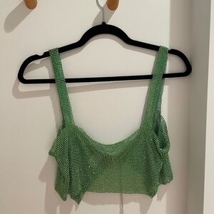 NWOT Rhinestone Top